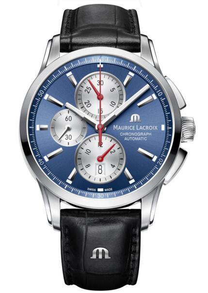 Review Maurice Lacroix Pontos Chronograph PT6388-SS001-430-1 replica watch Review - Click Image to Close